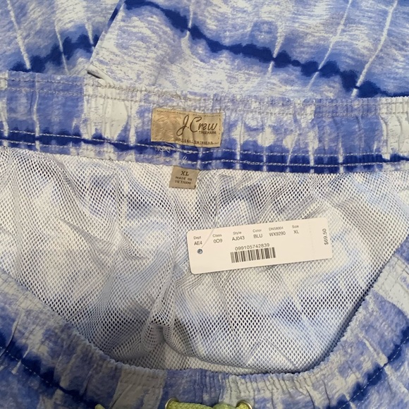 MENS JCREW 6" Stretch Eco Swim Trunk BRAND NEW - Picture 3 of 5